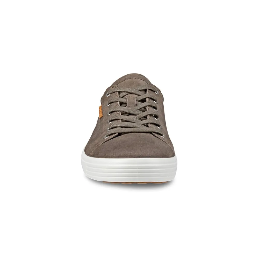 Ecco Men's Soft 7 Lace-Up - Dark Clay/Lion