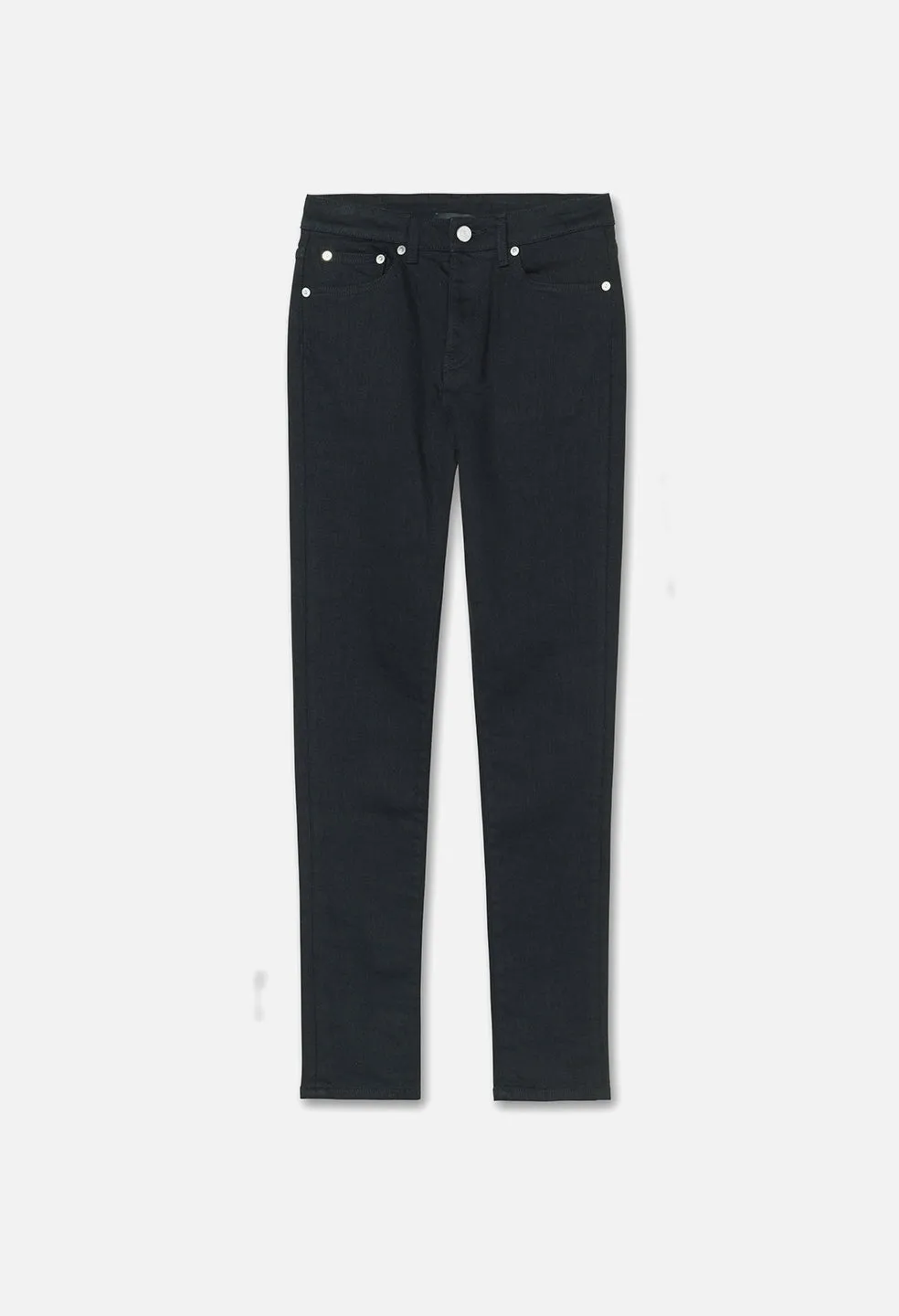 Emma Mid Rise Stretch Skinny / Obsidian