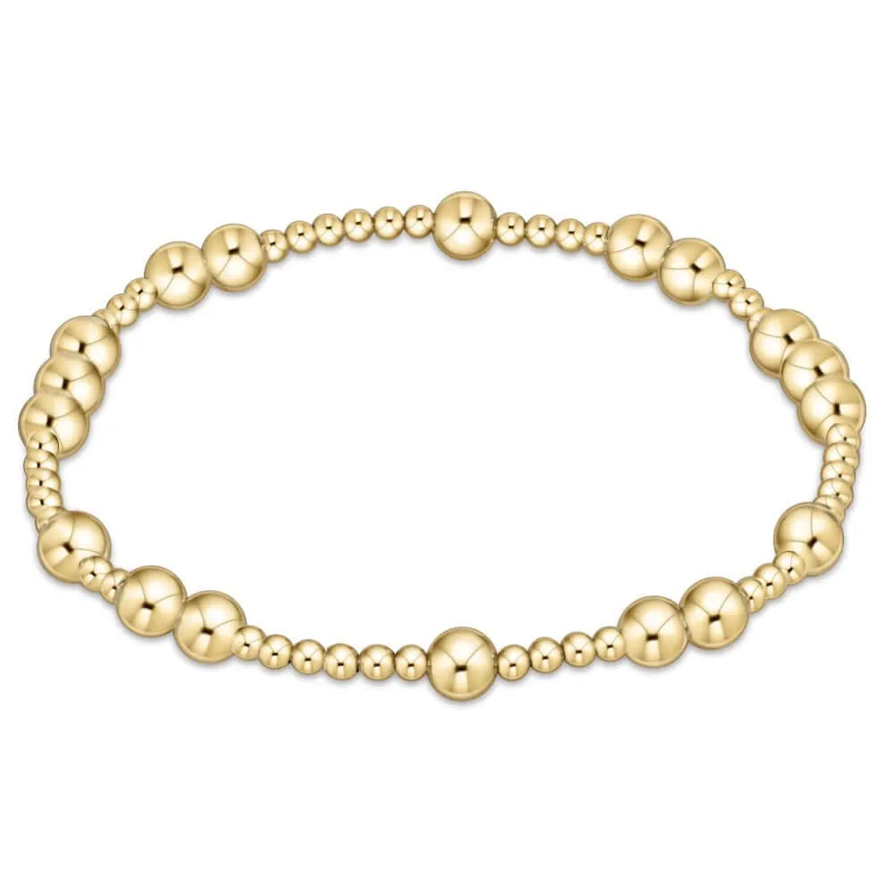 ENewton 5mm Extends Gold Hope Unwritten Bracelet