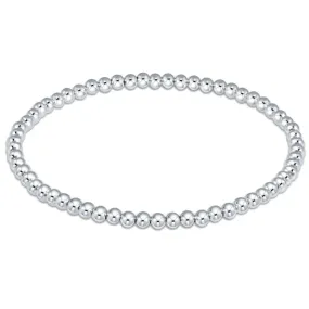 ENewton Classic 3mm Sterling Bead Bracelet