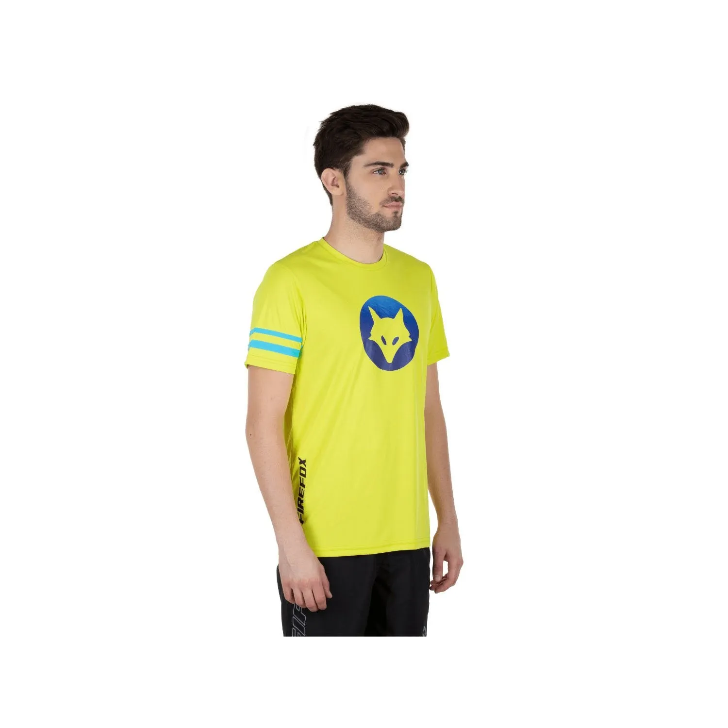 Firefox Quick Dry Poly T Shirt - Lime