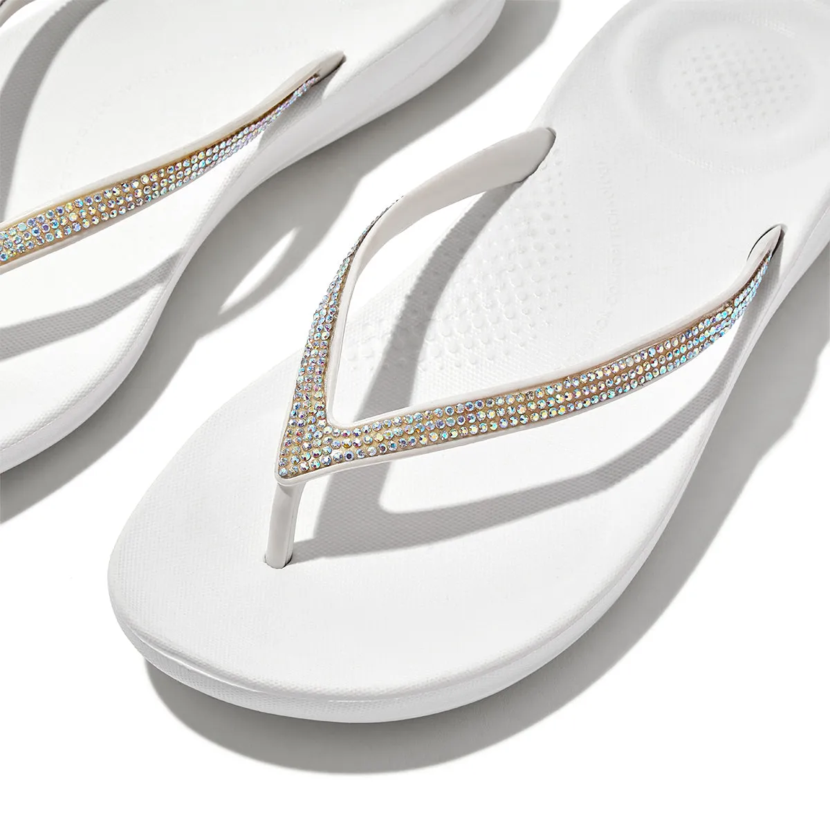 Fit-Flop Iqushion Sparkle Urban White    