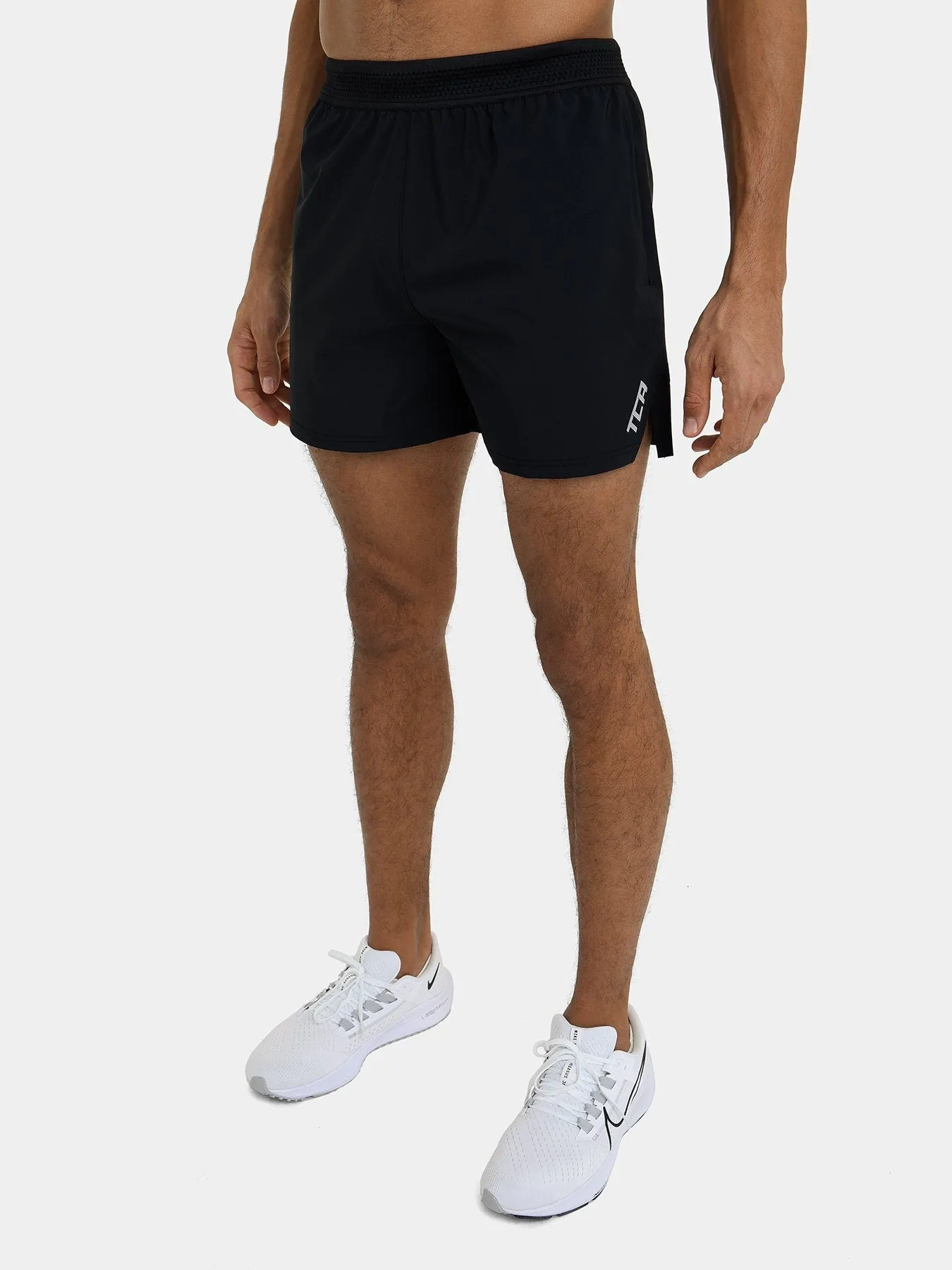 Flyweight Running Short With Zip Pockets & Relective Strips