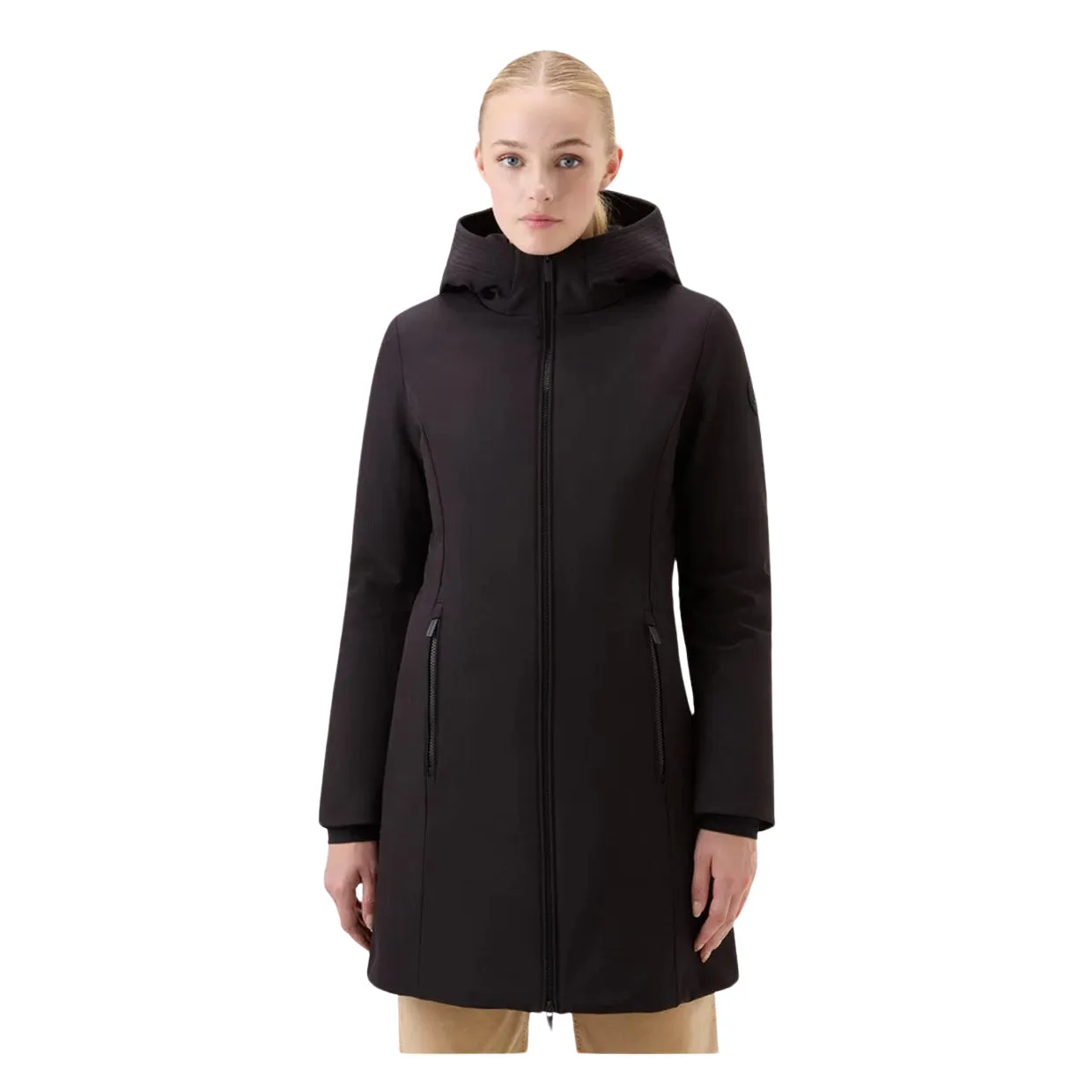 Giubbino Donna Woolrich Firth Parka Nero