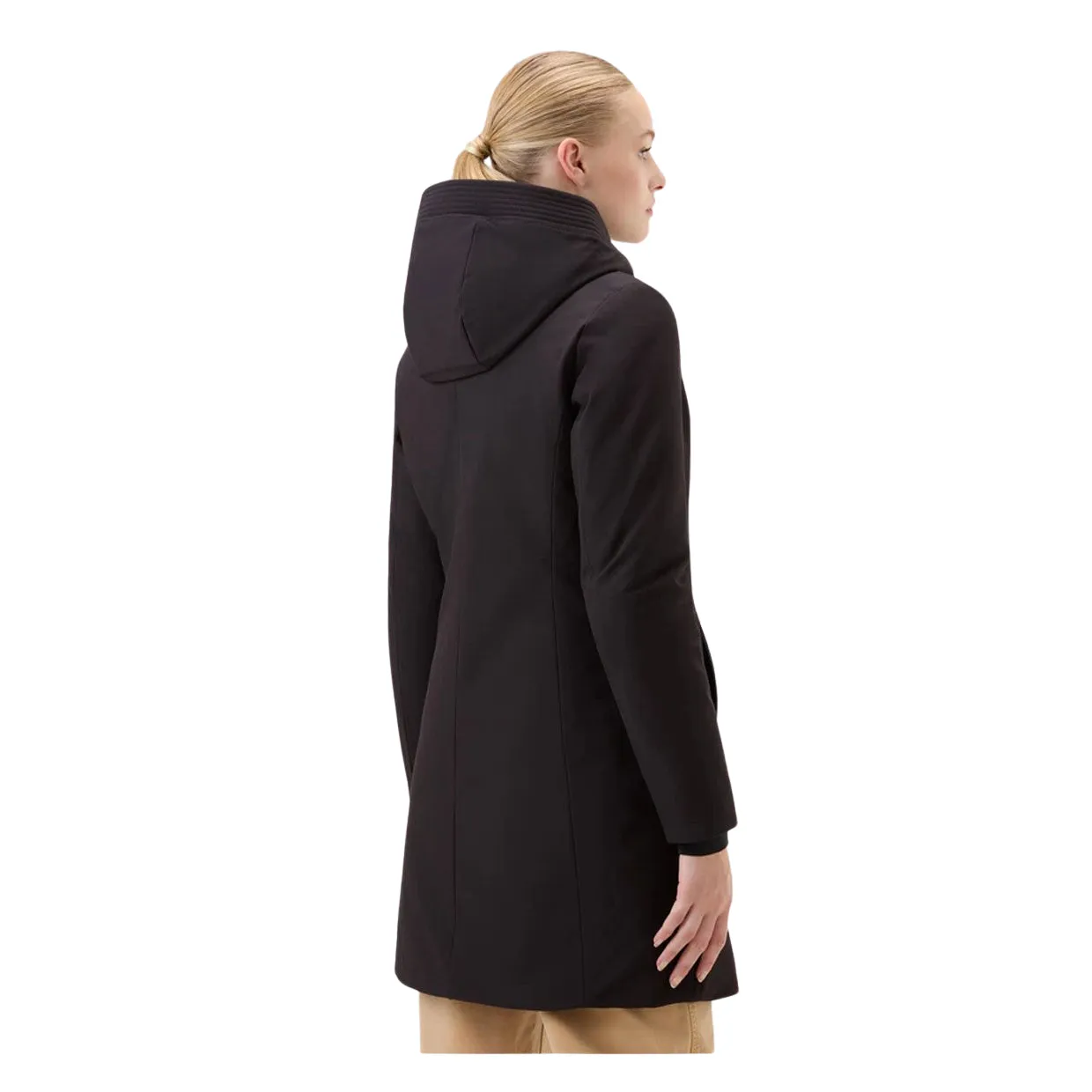 Giubbino Donna Woolrich Firth Parka Nero