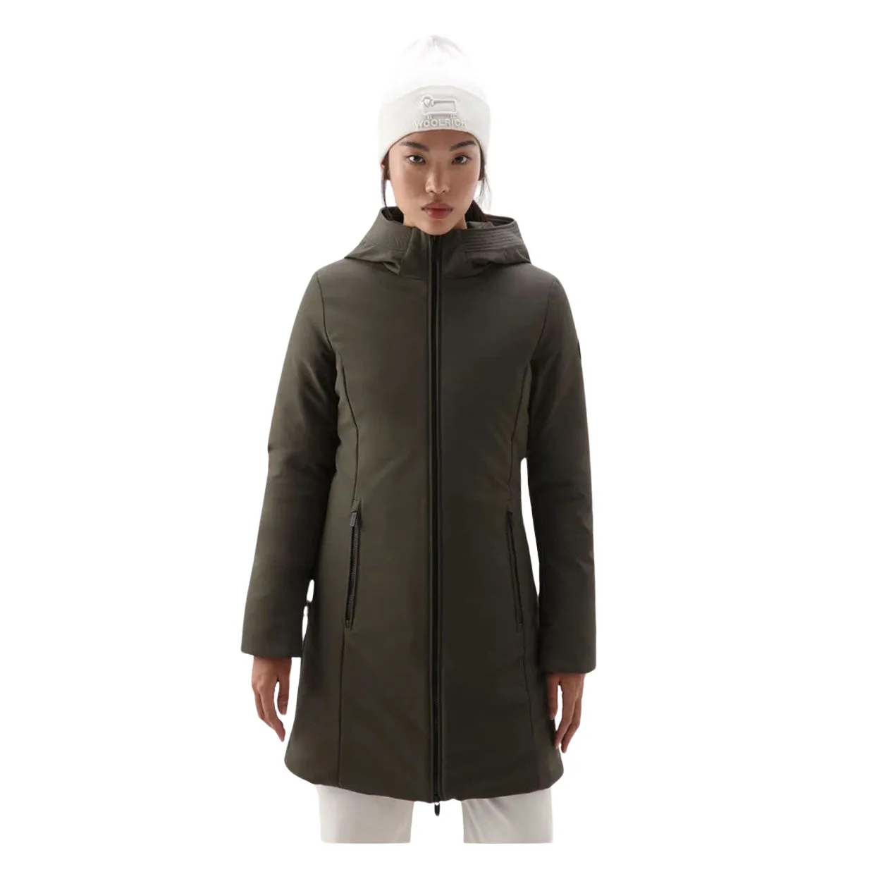 Giubbino Donna Woolrich Firth Parka Verde