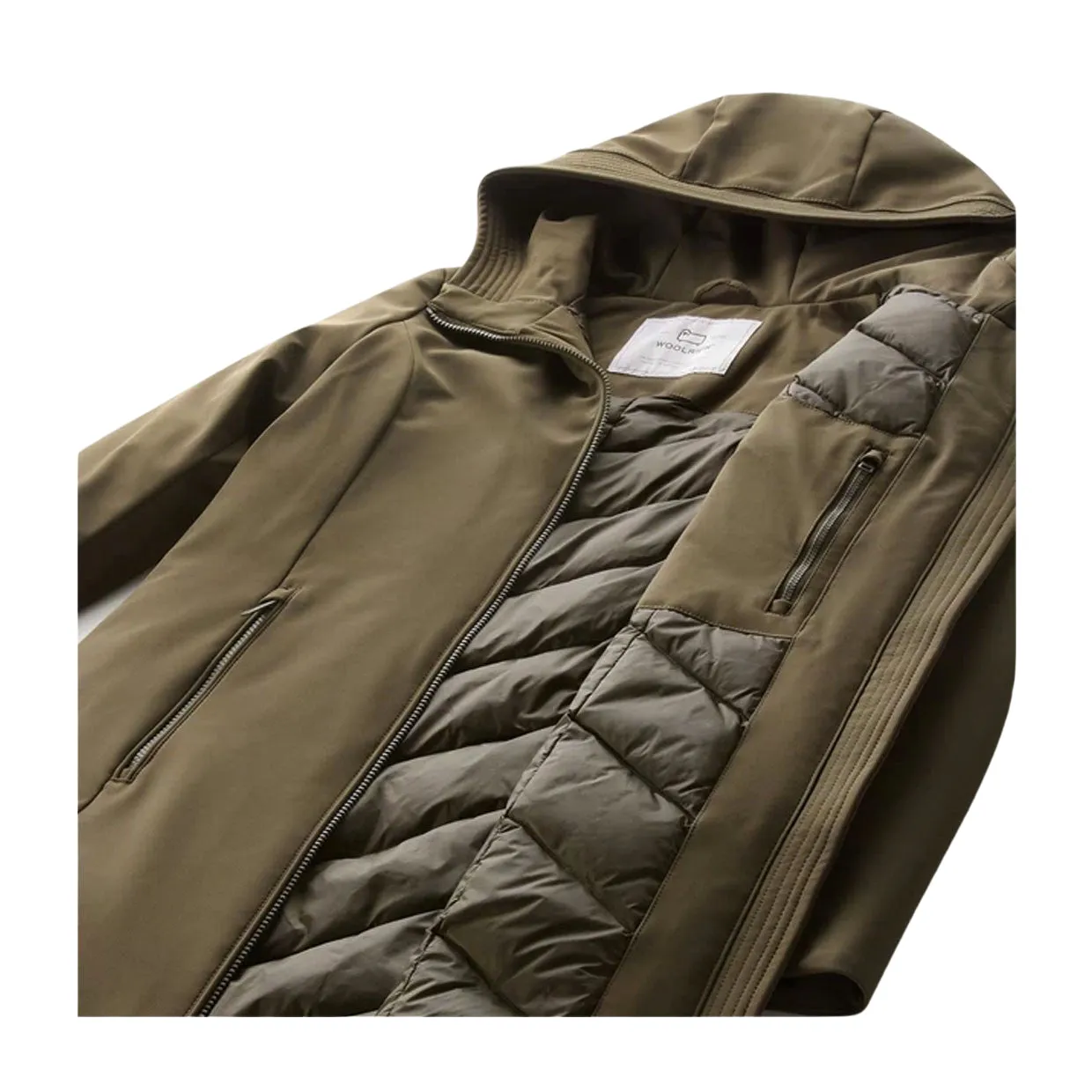 Giubbino Donna Woolrich Firth Parka Verde