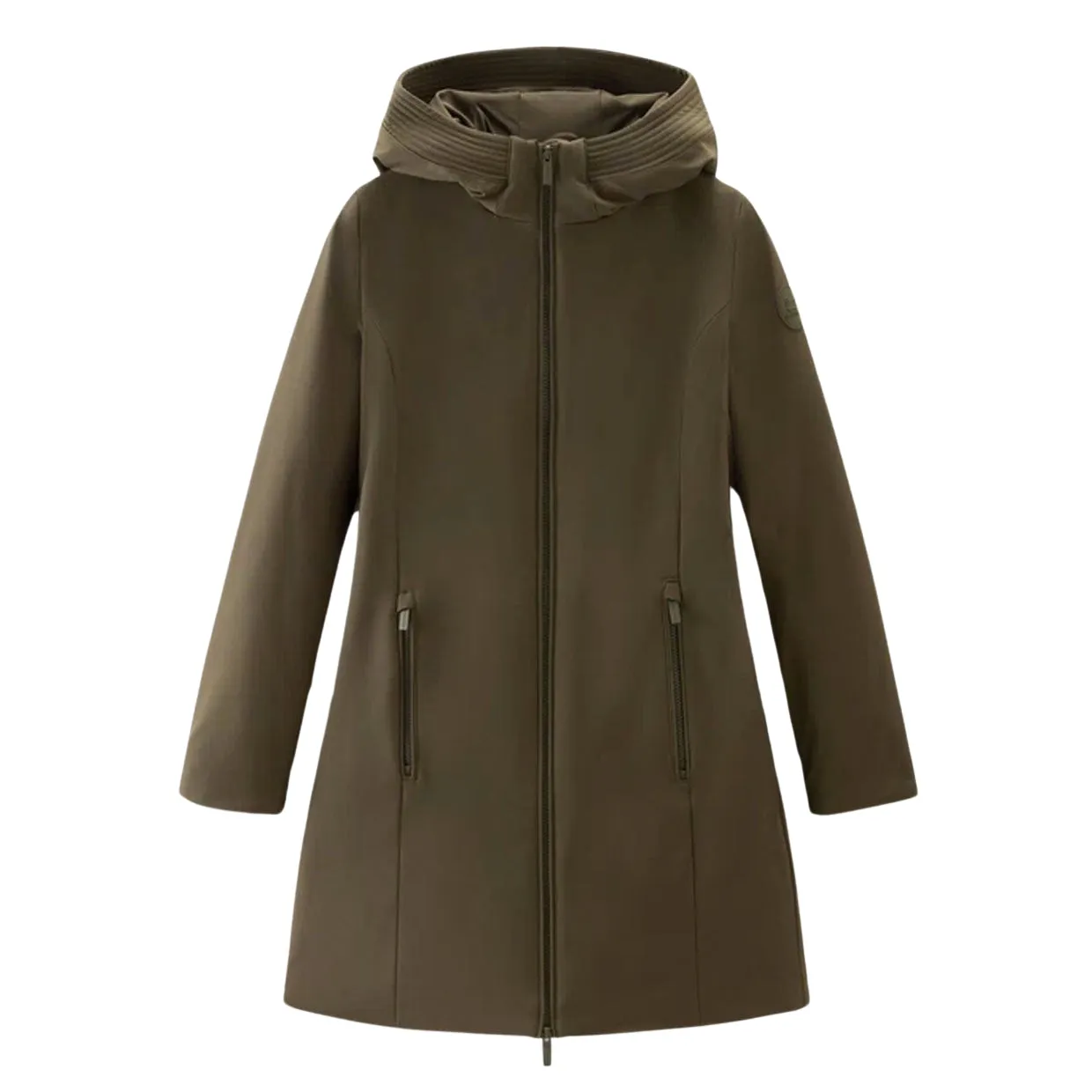 Giubbino Donna Woolrich Firth Parka Verde