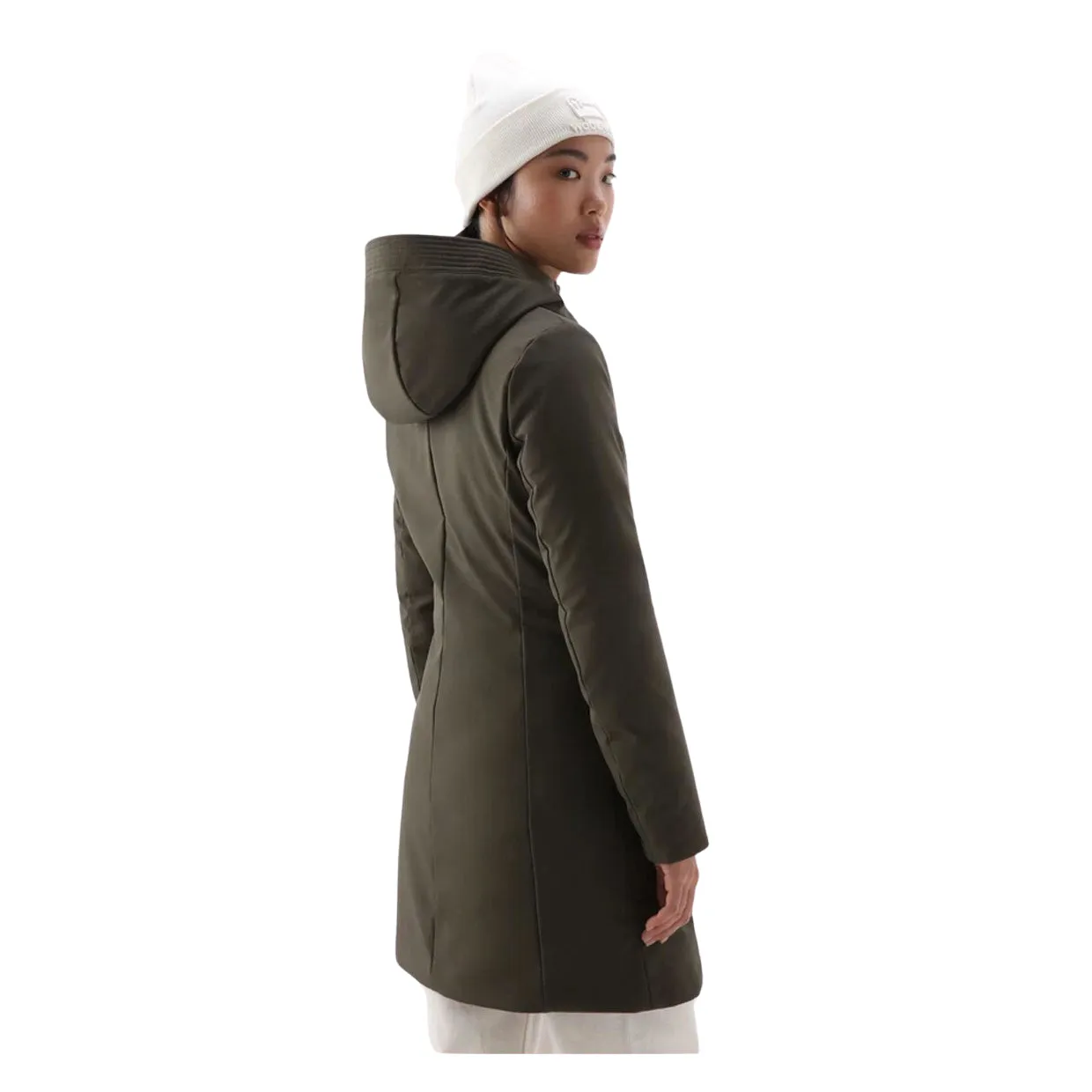 Giubbino Donna Woolrich Firth Parka Verde