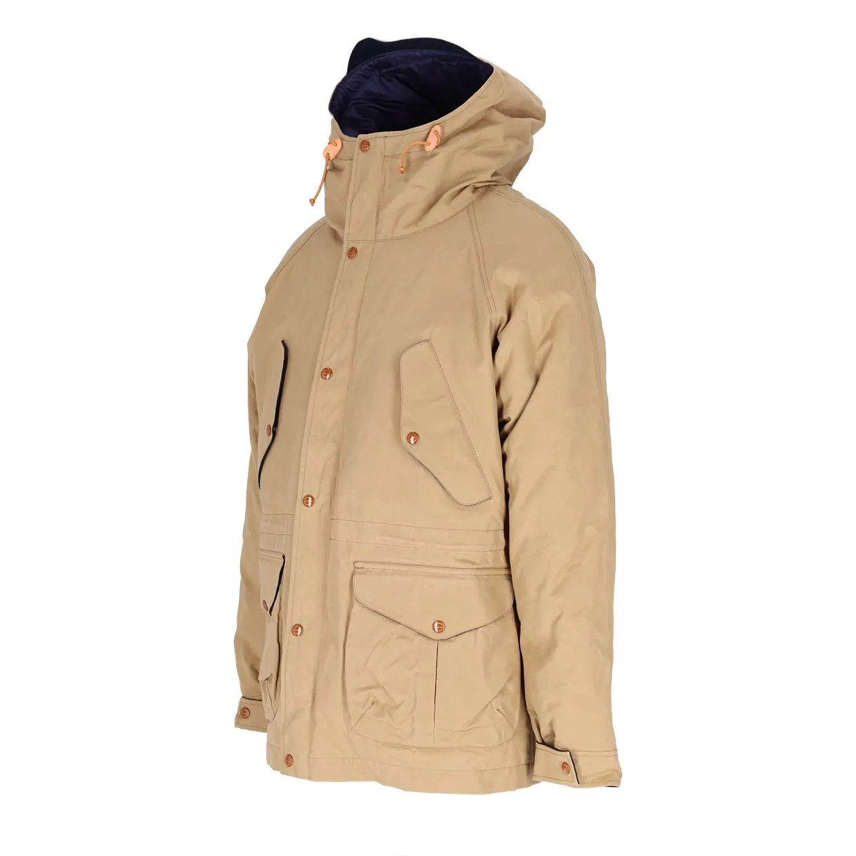 Giubbino Manifattura Ceccarelli Fisherman Parka Khaki