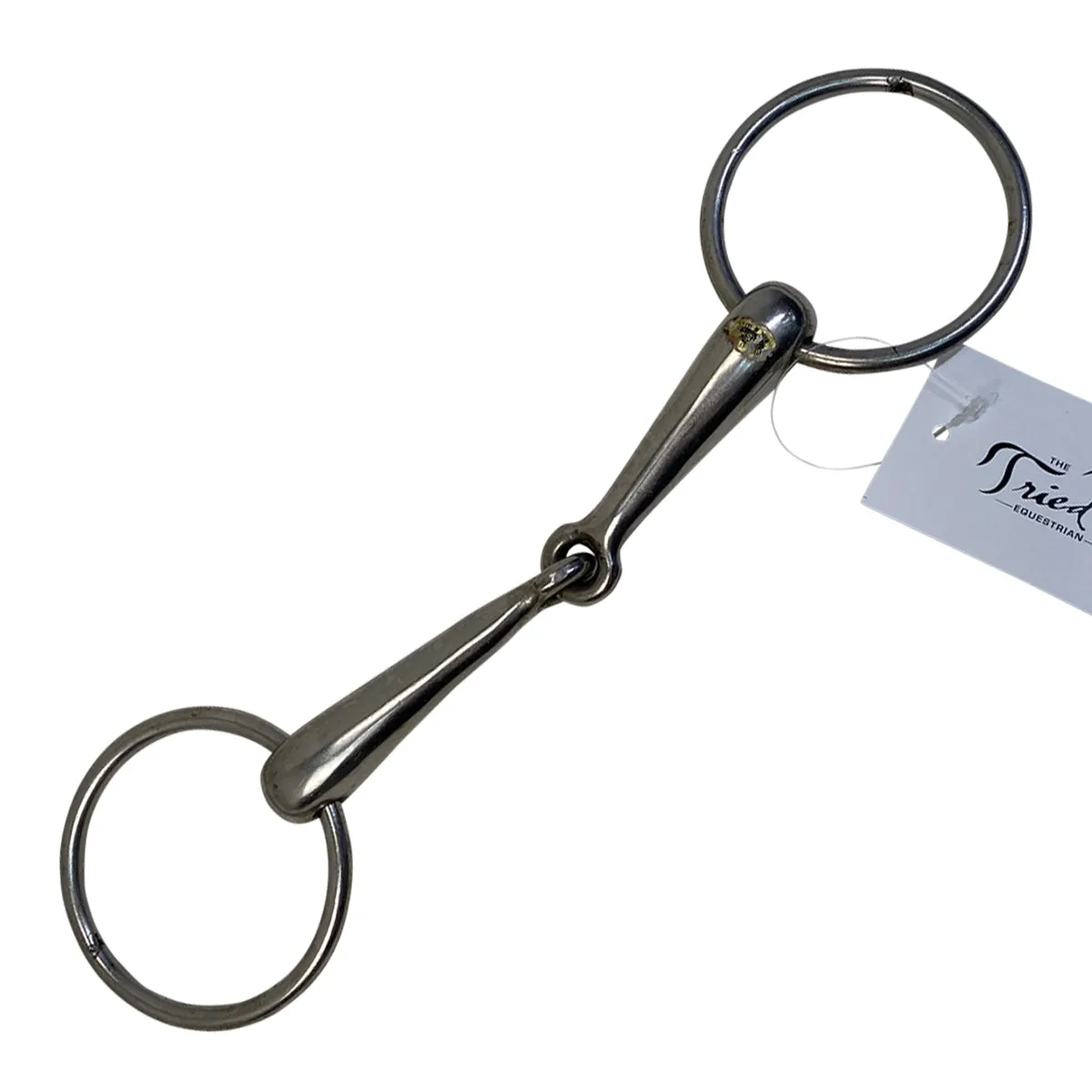 Hollow Loose Ring Snaffle Bit in Stainless Steel - 5 3/4