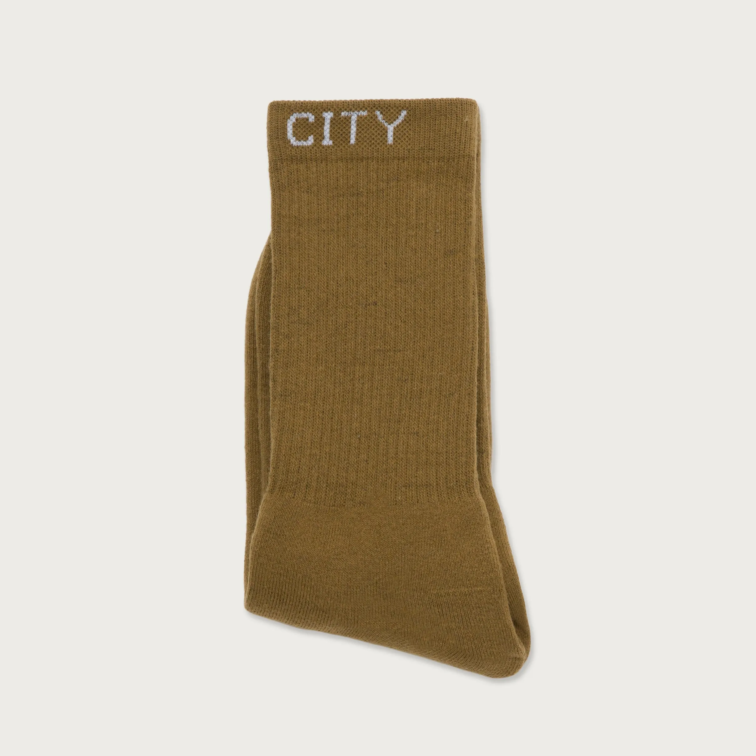 Honor The Gift Inner City Rib Crew Socks - Olive