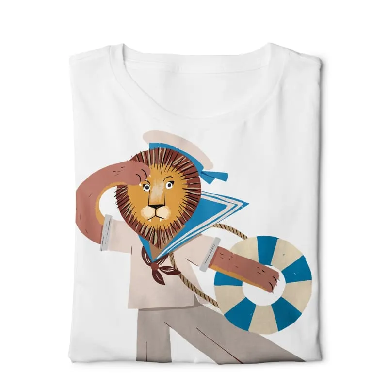 Horoscope Leo- Digital Graphics Basic T-shirt White