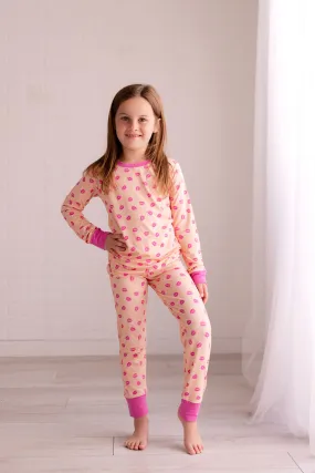 In My Jammers Pink Kiss L/S 2pc PJ Set