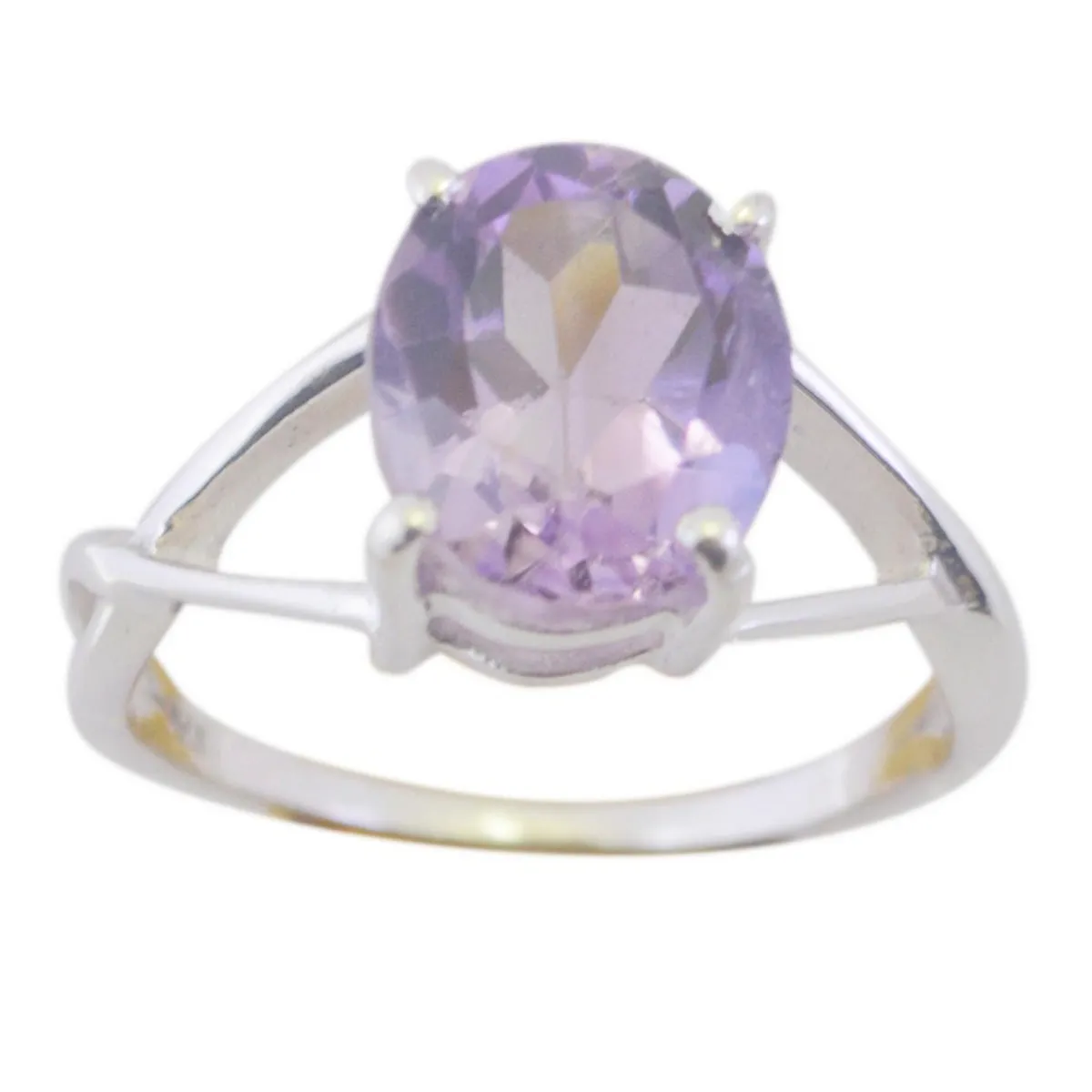 Indian Stone Amethyst 925 Sterling Silver Ring American Indian Jewelry