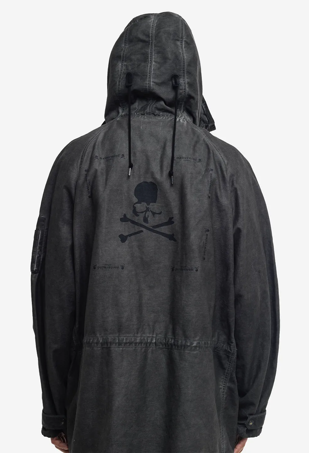 JE X Mastermind Cold Dye Military Parka / Charcoal