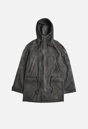 JE X Mastermind Cold Dye Military Parka / Charcoal