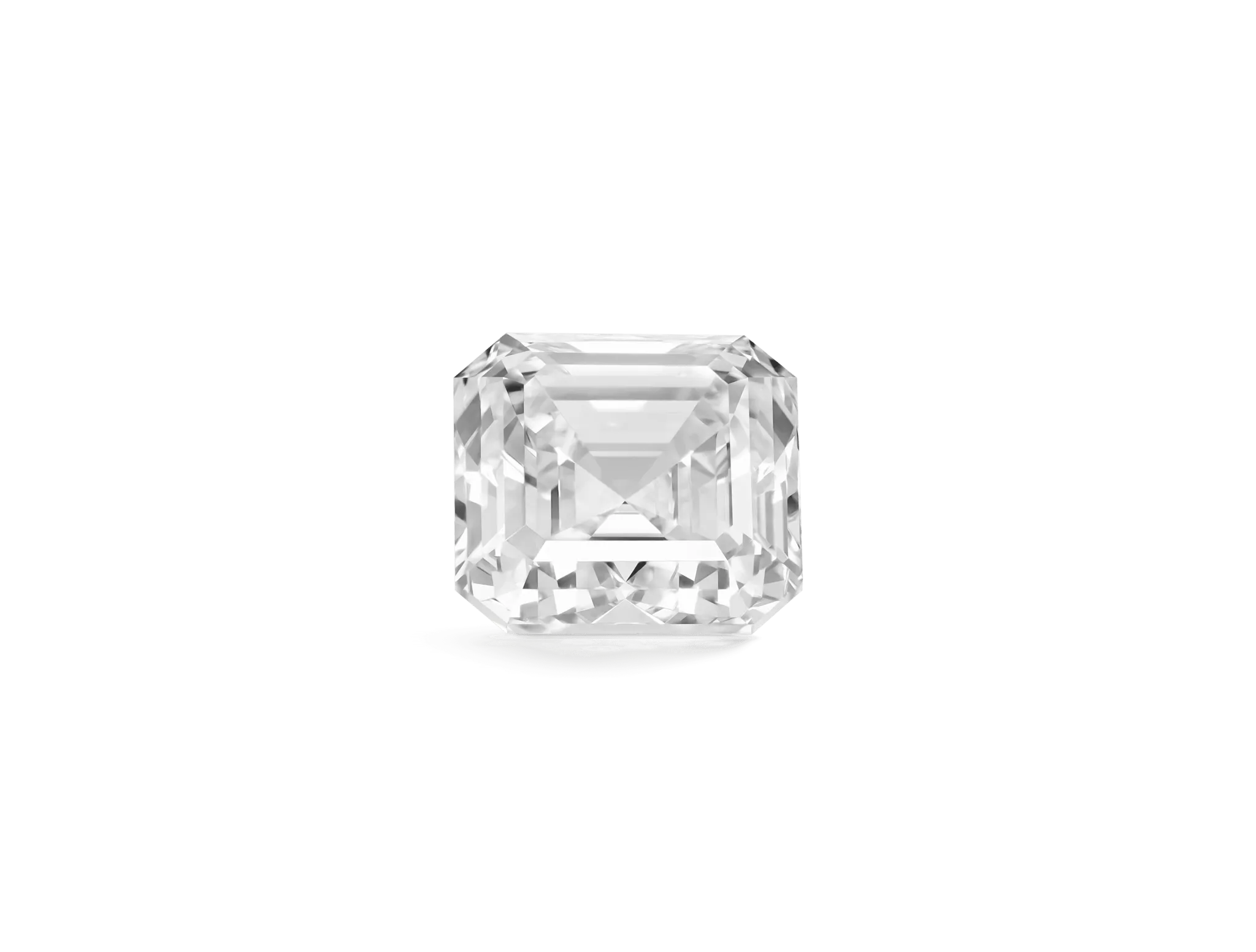 Lab-Grown Loose 2ct. Asscher Cut Diamond | White