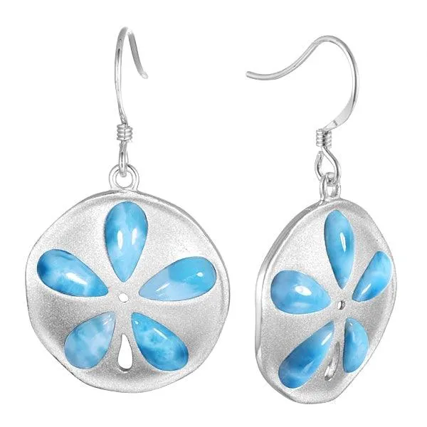 Larimar Kai Sand Dollar Earrings