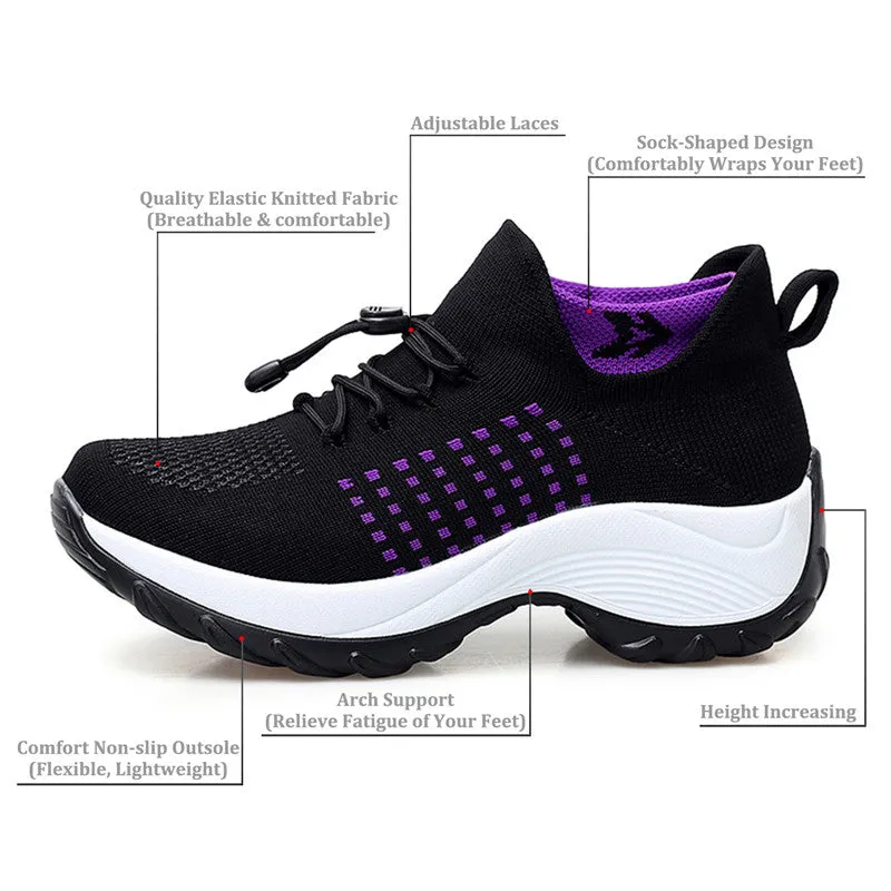 Libiyi Women's Ultra-Comfy Breathable Sneakers