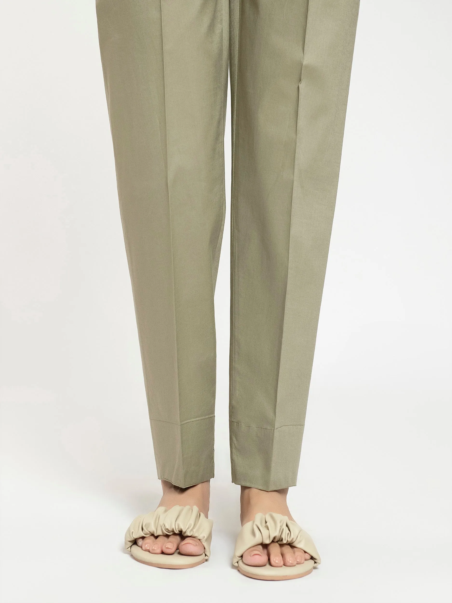 Limelight Olive Cambric Trouser (P7524TR)