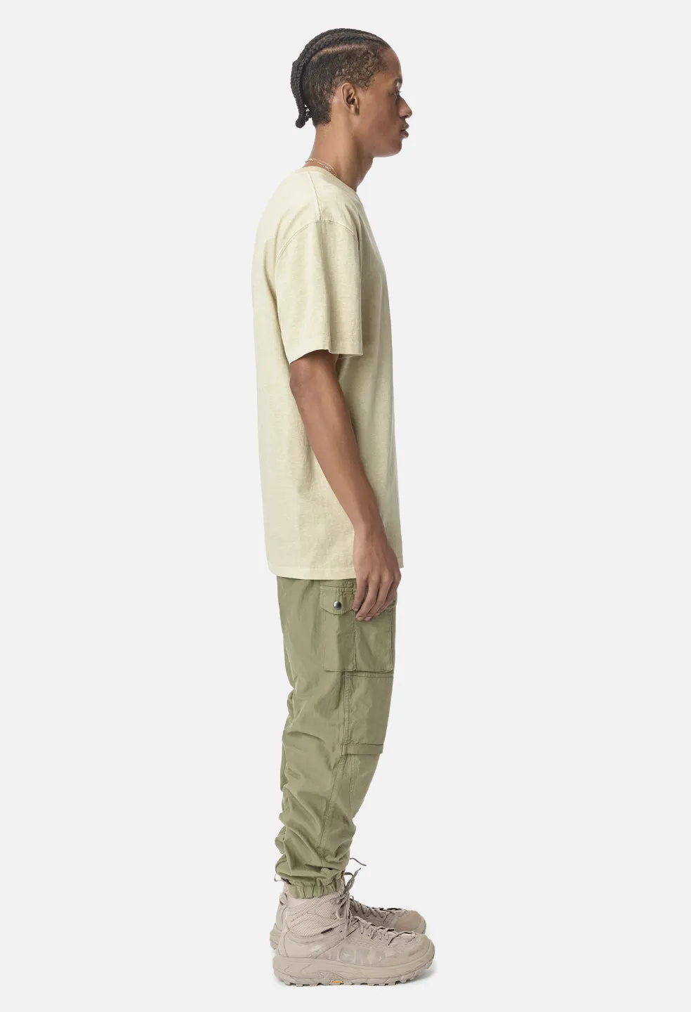 Loose Stitch Pocket Tee / Washed Dune