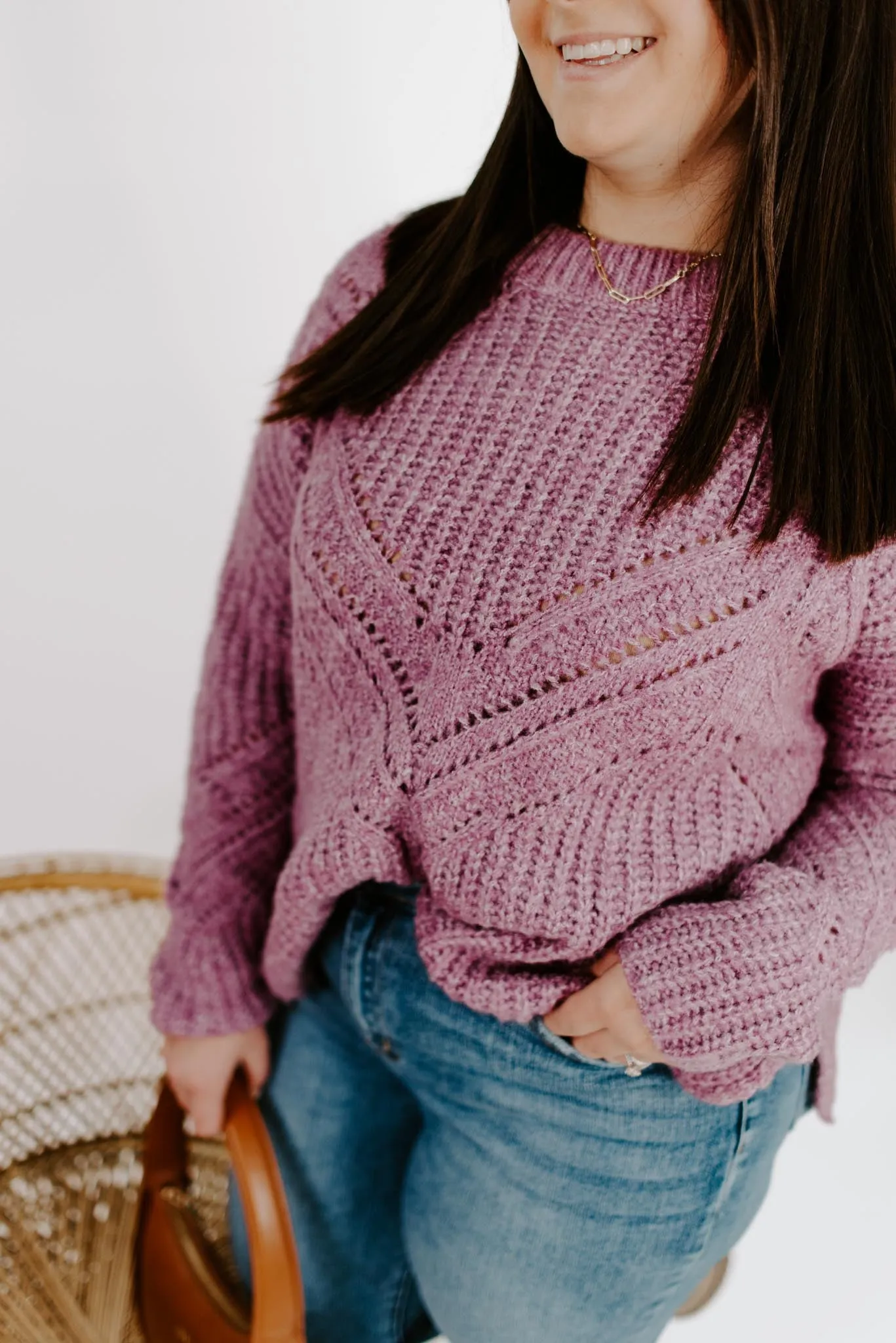 Lucy Loose Weave Sweater