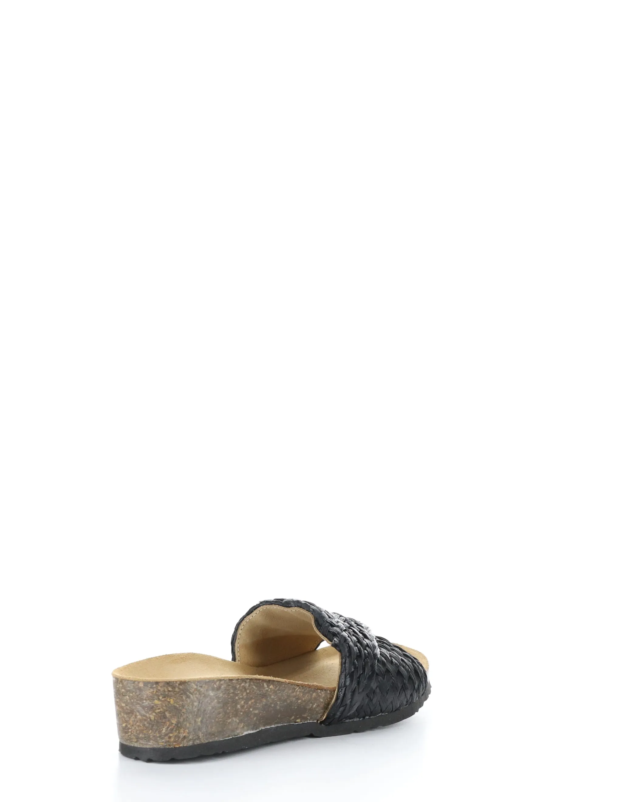 LUNI BLACK Slip-on Mules