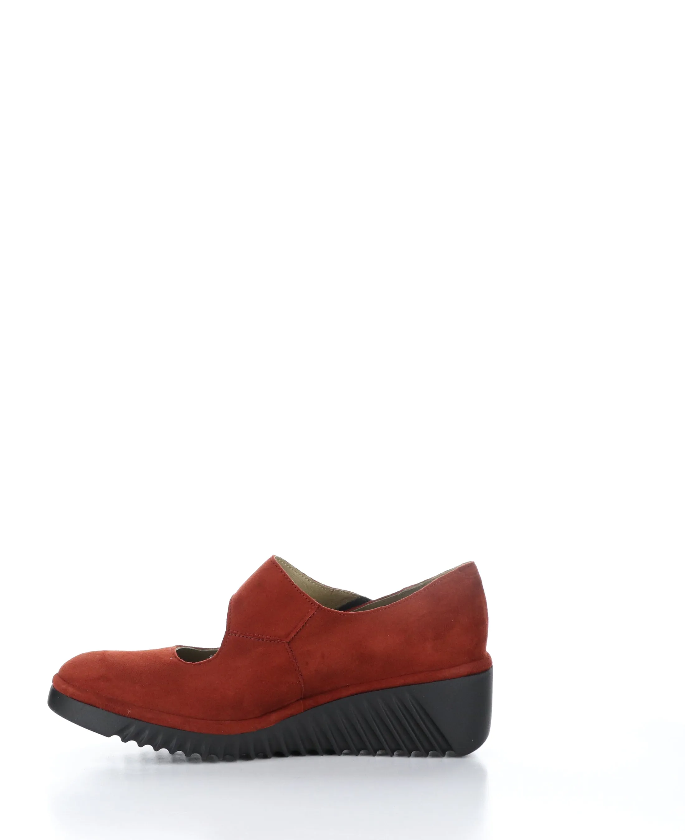 LYKA350FLY Red Round Toe Shoes