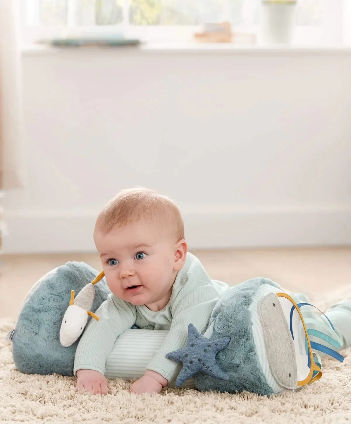 Mamas & Papas Tummy Time Roll -  Welcome to the World, Under the Sea