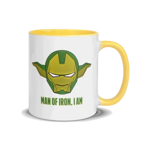 Man Of Iron, I Am Mug with Color Inside