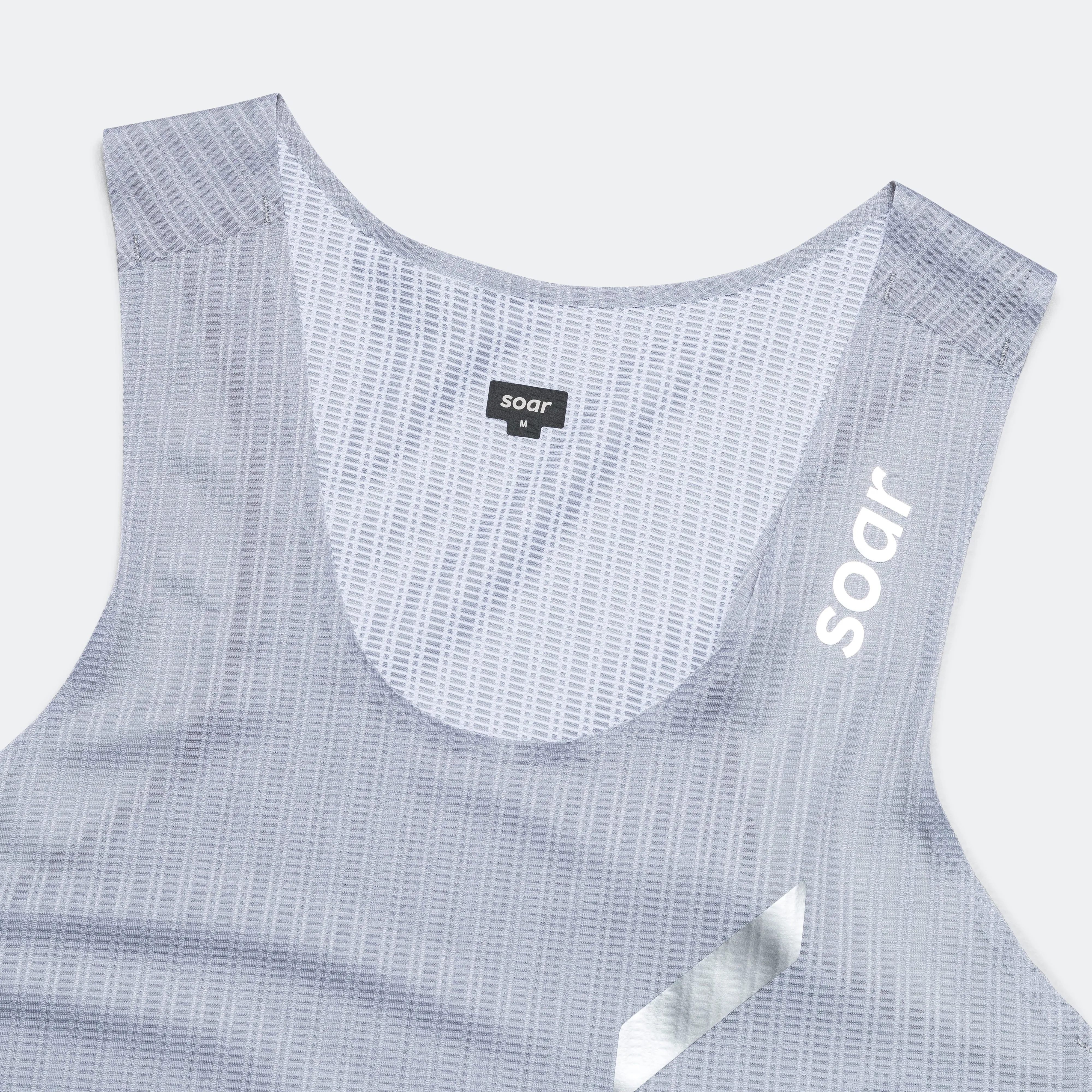 Mens Race Vest - Grey