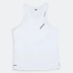 Mens Race Vest - White