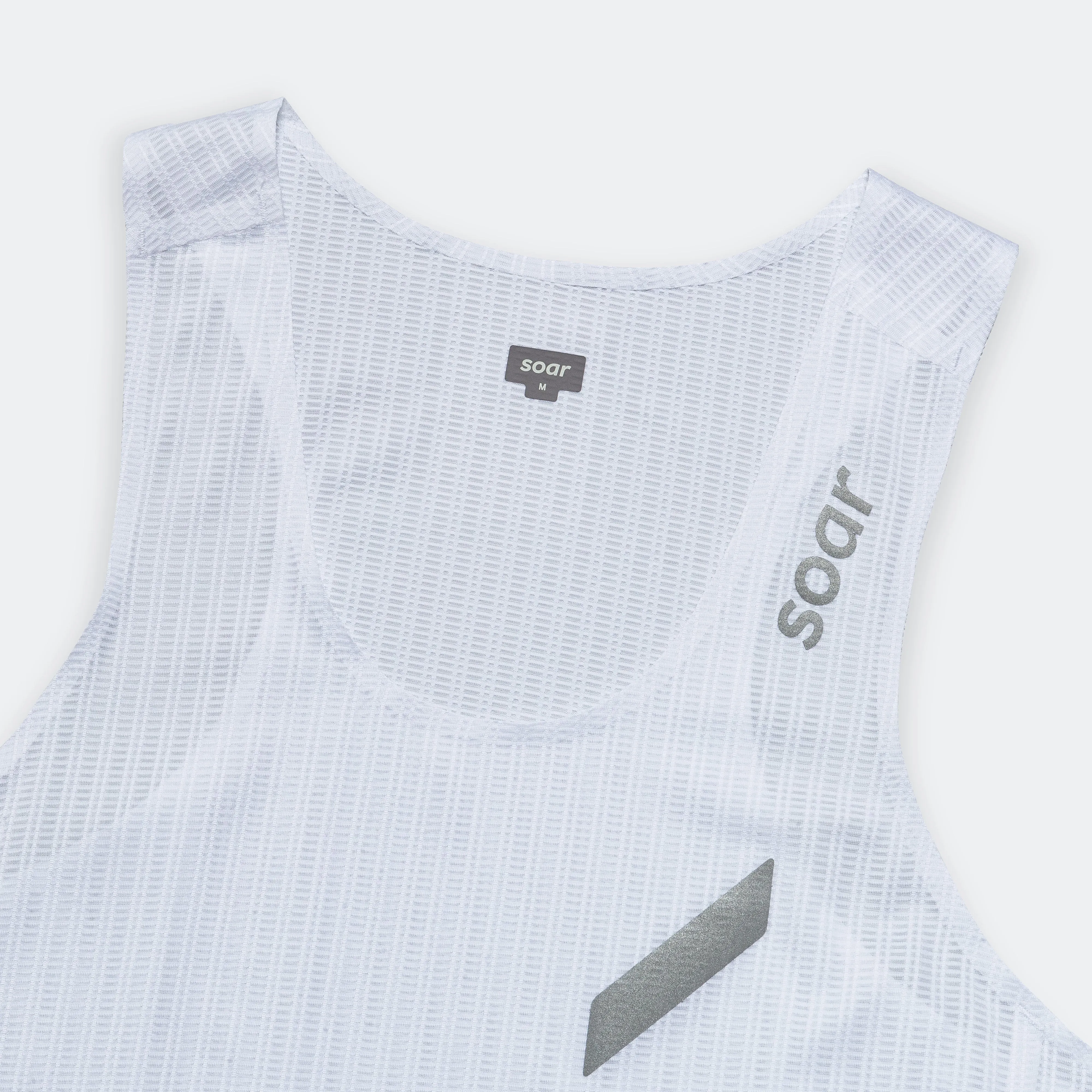 Mens Race Vest - White