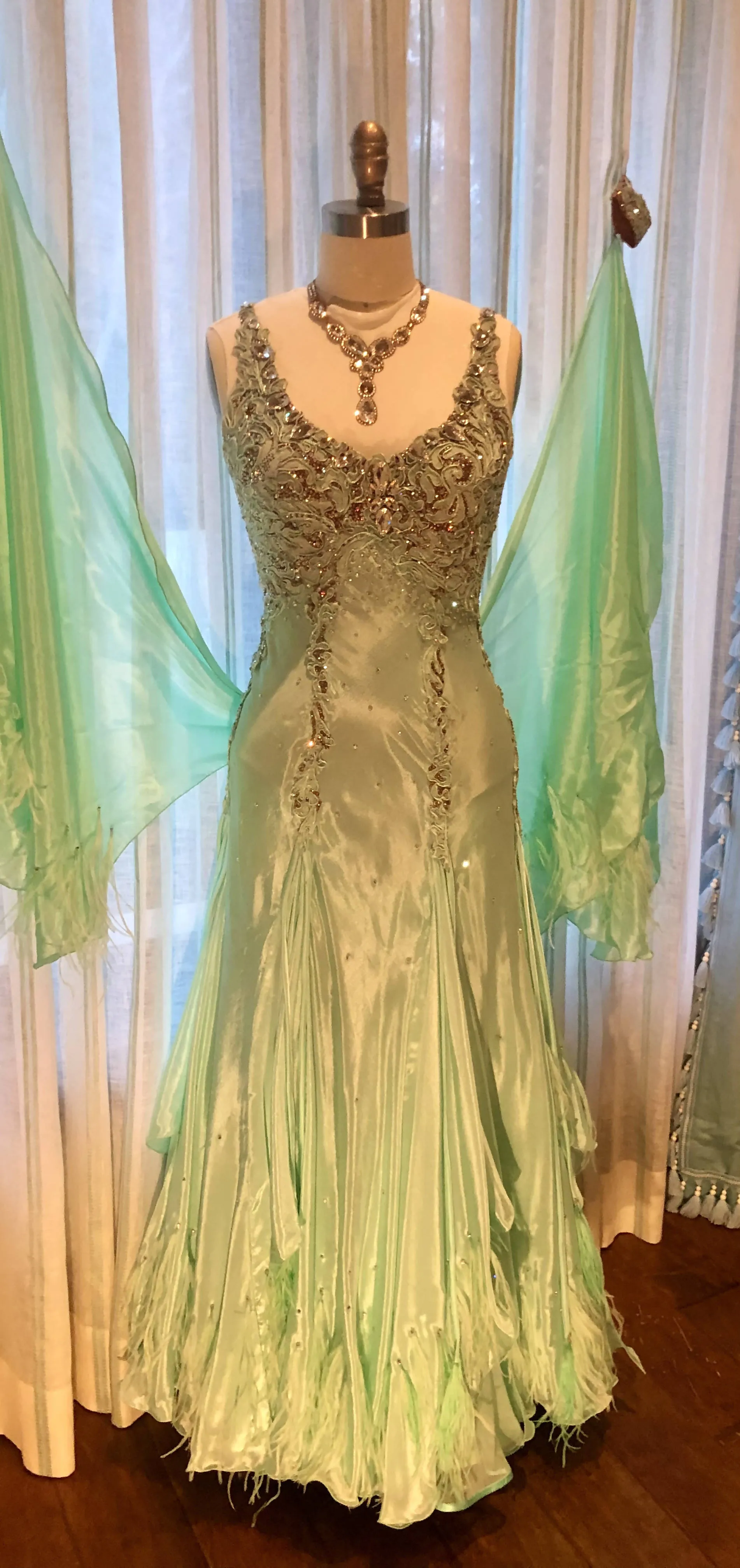 Mint Green Smooth/Standard Dress