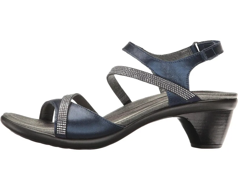 Naot Women's Innovate Heel Sandal - Polar Sea Leather