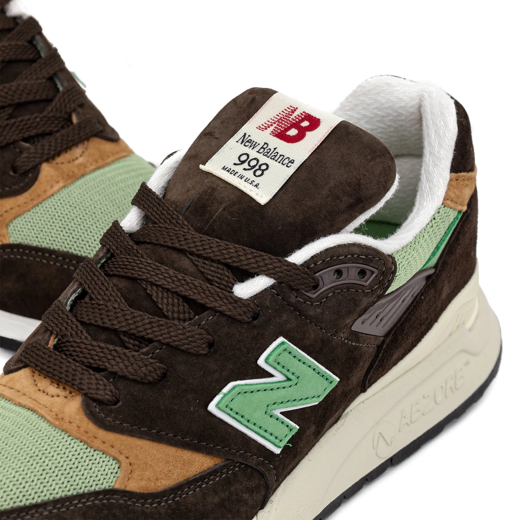 New Balance 998 Made in USA Brown/Green U998BG