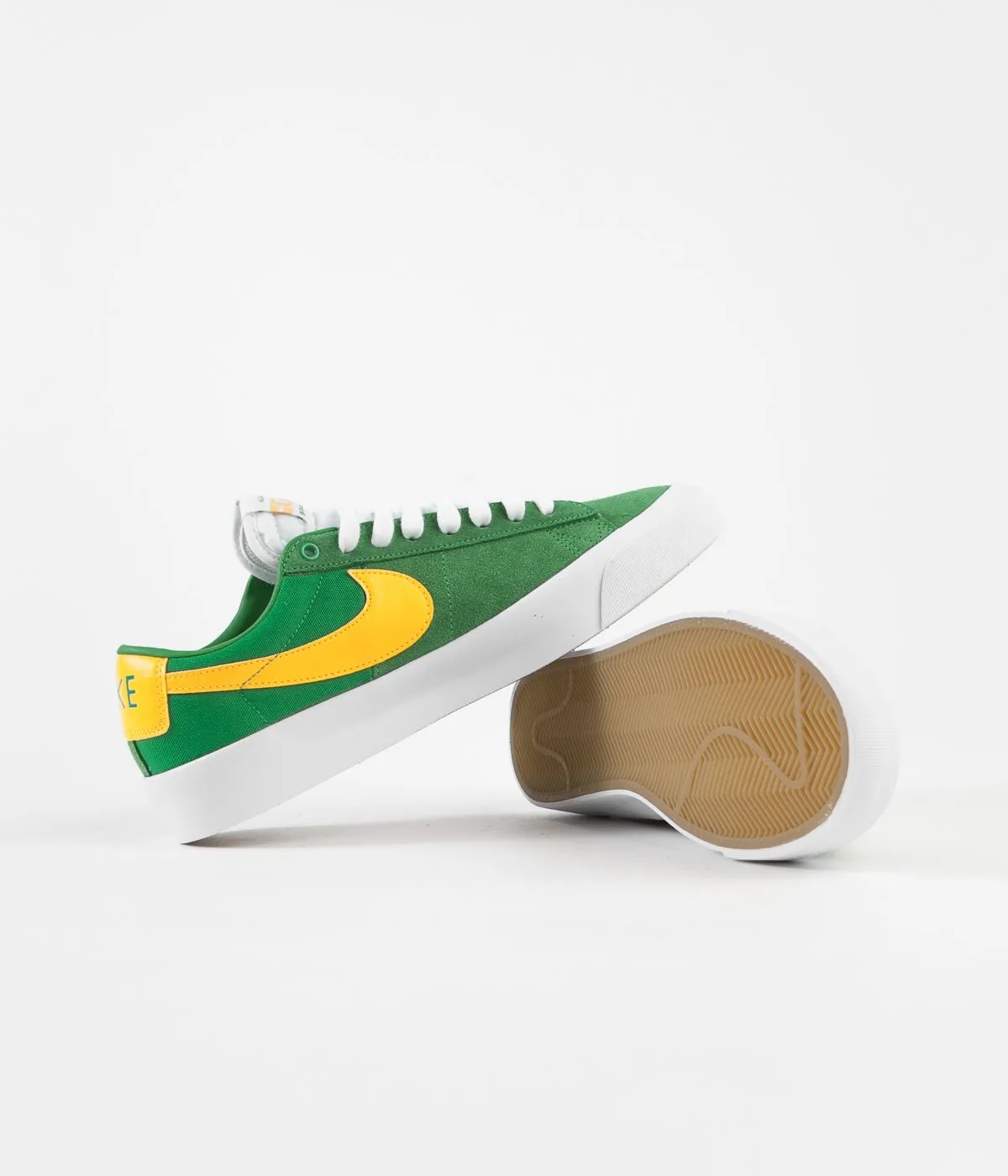 Nike SB Blazer Low Pro GT Lucky Green/University Gold