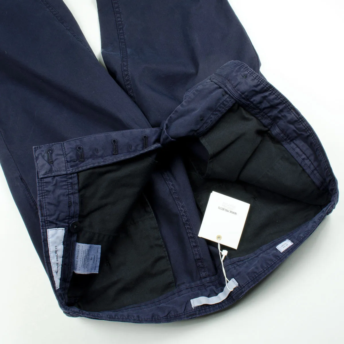 Norse Projects - Aros Slim Light Twill Chinos - Dark Navy