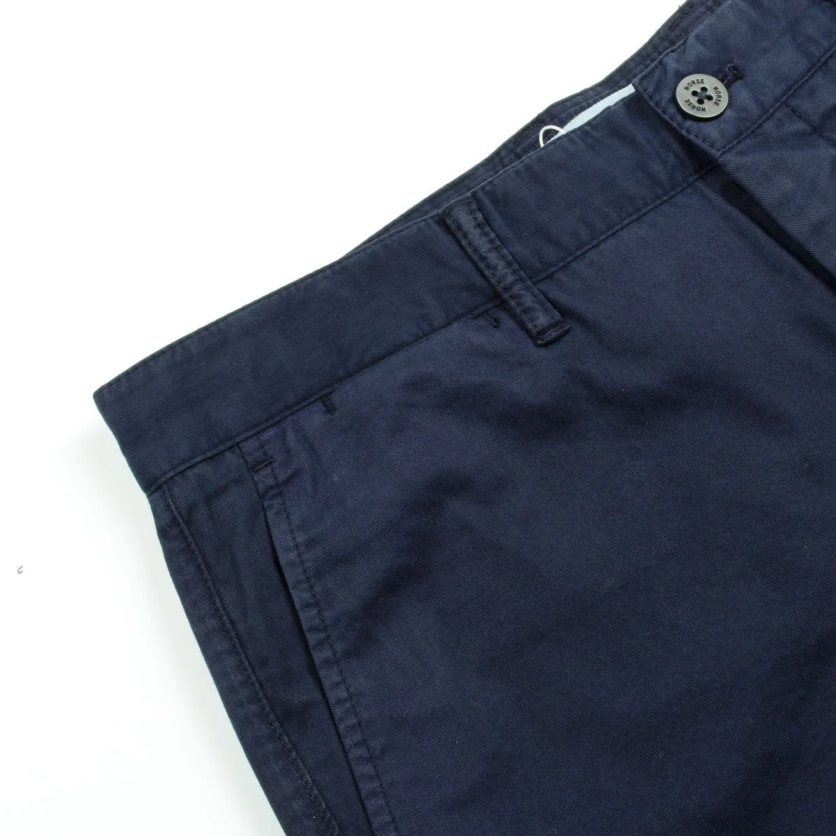 Norse Projects - Aros Slim Light Twill Chinos - Dark Navy