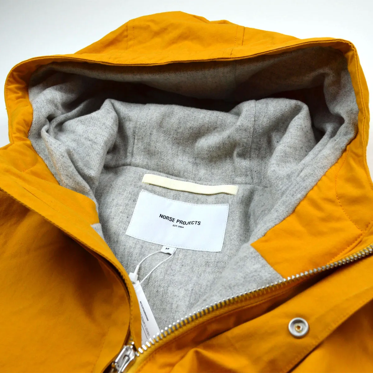 Norse Projects - Nunk Classic Parka - Mustard Yellow