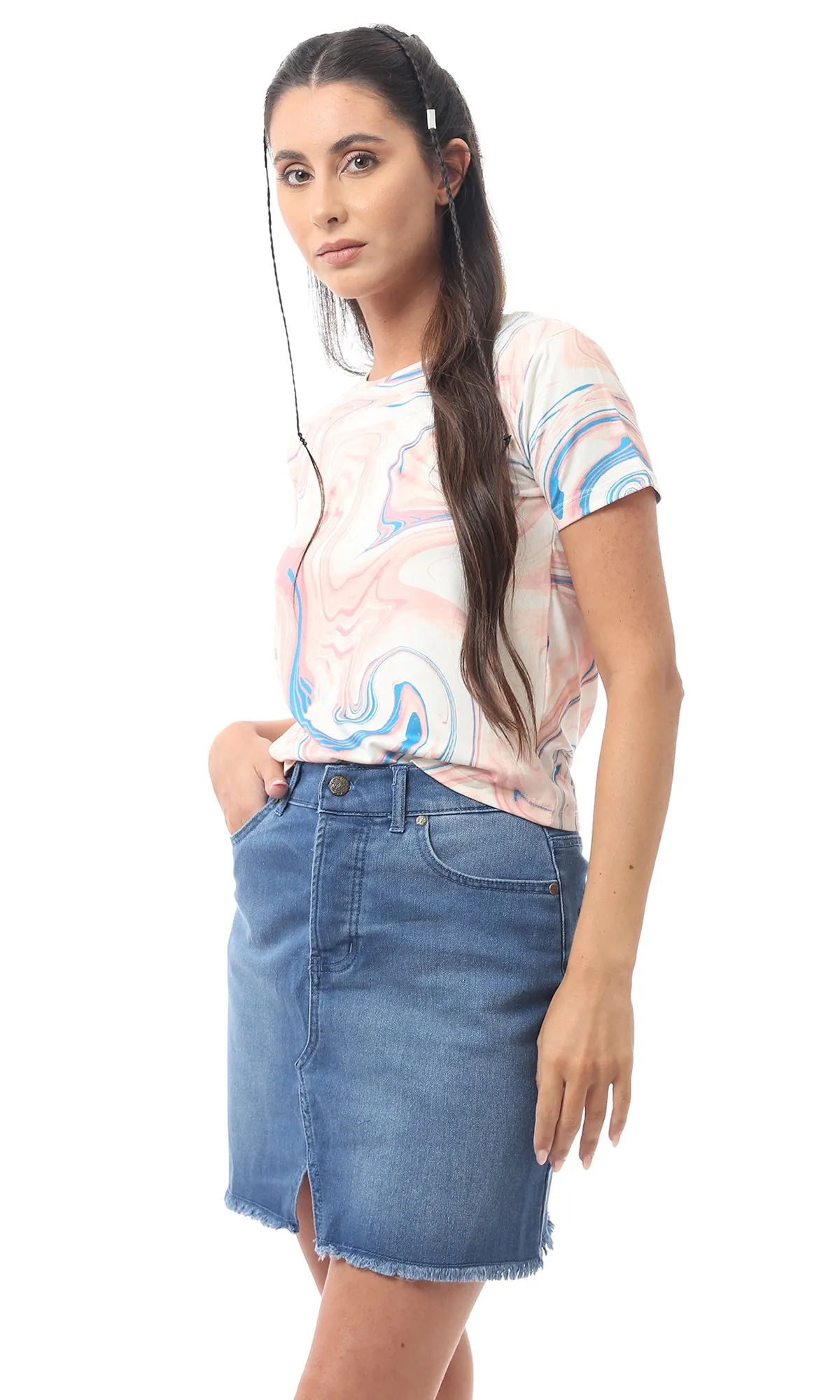 O170158 Women Short Sleeve