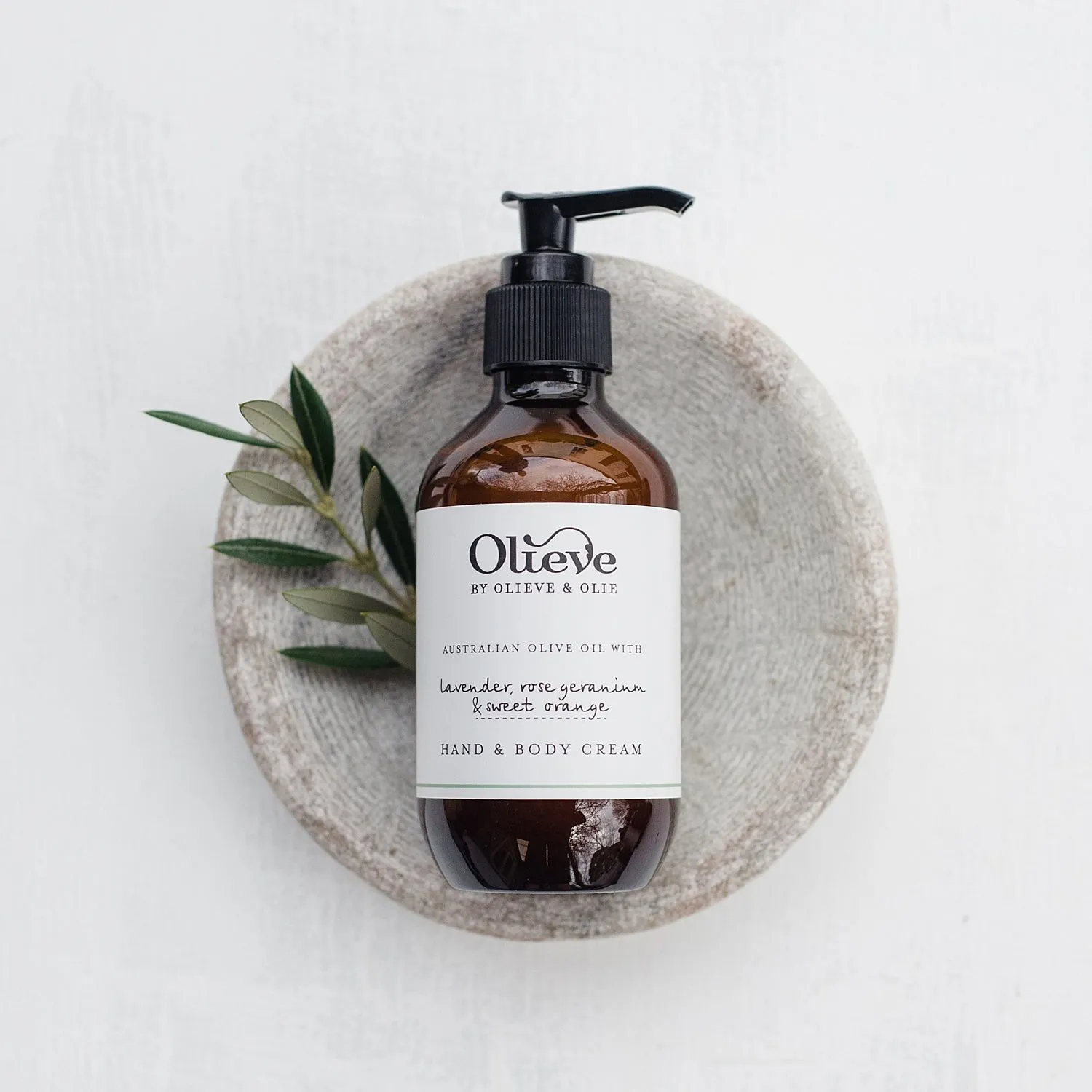 Olieve and Olie Organic Wild Lavender and Rose Geranium Body Cream