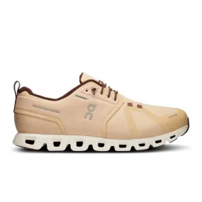 On Men's Cloud 5 Waterproof - Savannah/Ivory