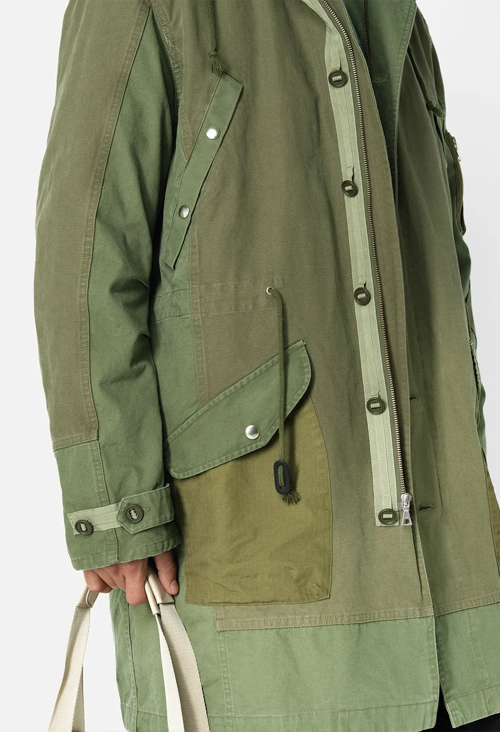 Paneled N-3B Jacket / Olive