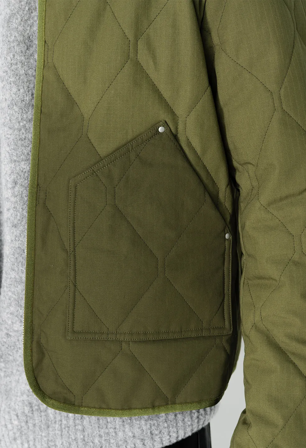 Paneled N-3B Jacket / Olive