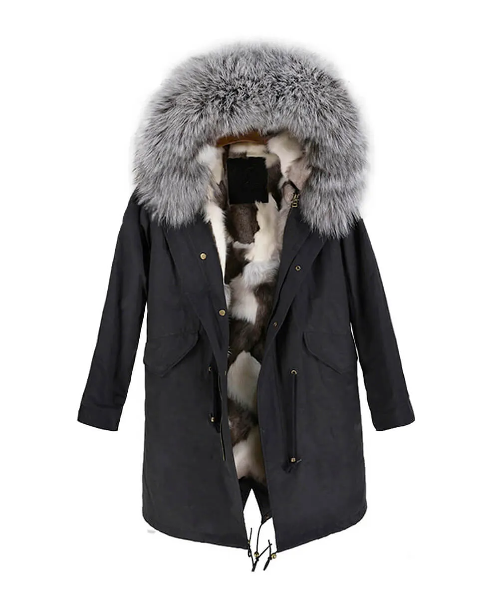 Parka Jacket Black Husky