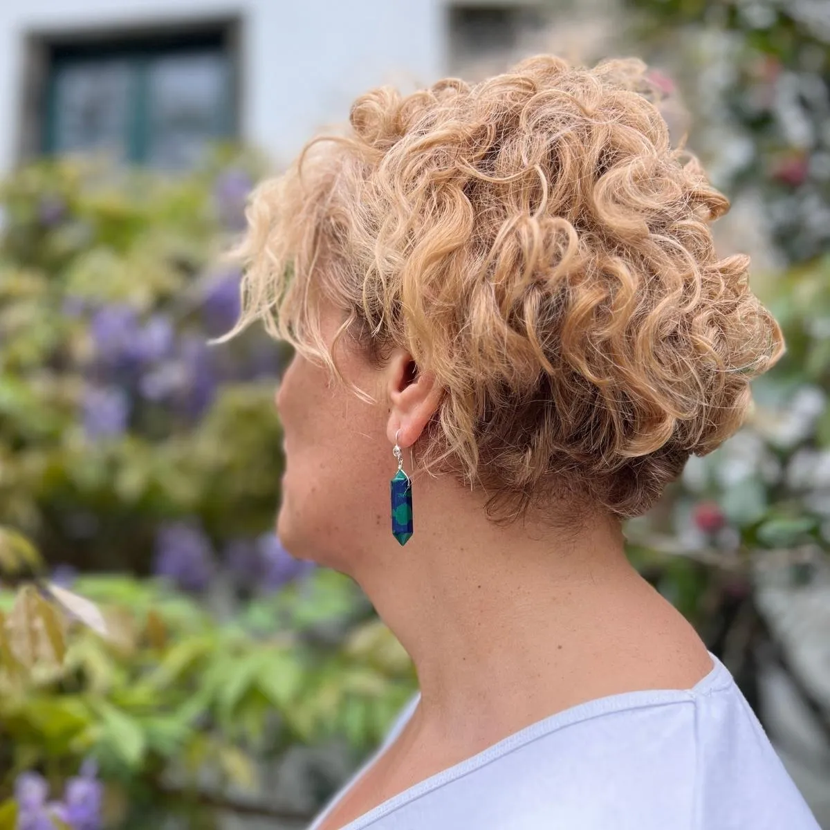 Peaceful Waters Chrysocolla Earrings