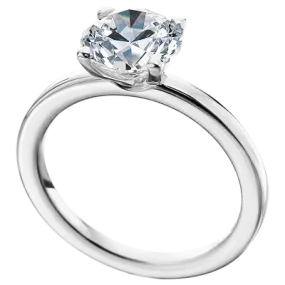 Platinum Classic Engagement Ring