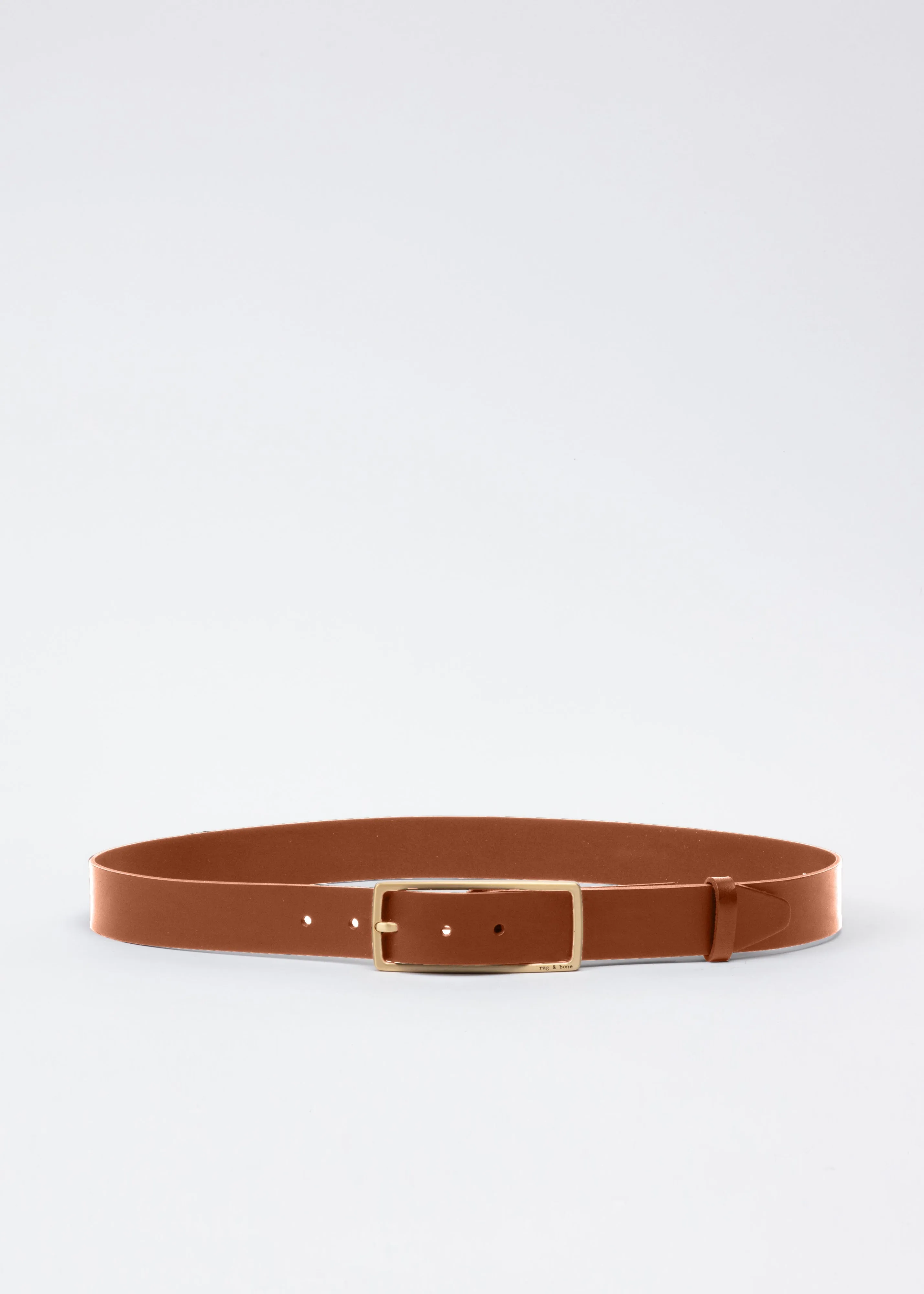 Rag & Bone Rebound Belt Chestnut